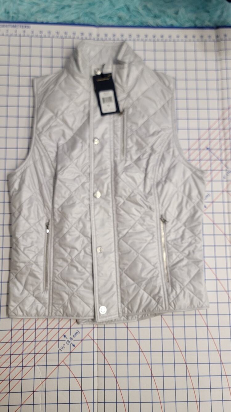 Ralph Lauren Polo Quilted Vest Men's Size M/Gray